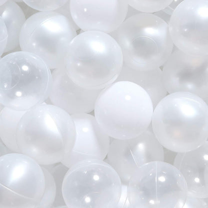 TRENDPLAY Plastic Balls for Ball Pits 2.2 Inch, Pack of 50 100 200 500 Hollow Balls, Perfect for Toddler Baby Pools,Party,Festival Decoration