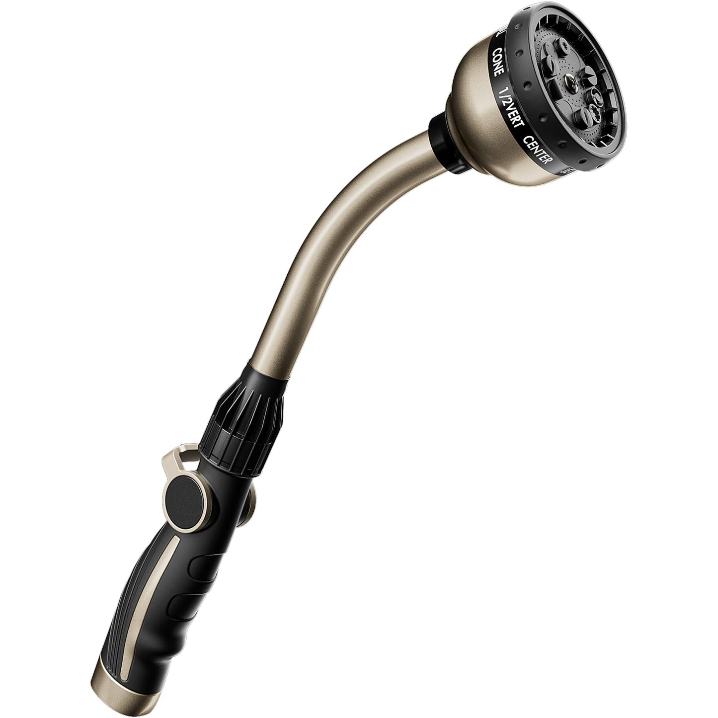 RESTMO Watering Wand Heavy Duty, 15-Inch Long Hose Nozzle Sprayer