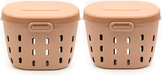 Vego Garden In-Ground Worm Composter Outdoor Farm Compost Bin 7 Gallons BPA-Free Composting System