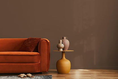 EVOLVE Paint & Primer: Environment-friendly, Low Sheen with One-coat Coverage for Interior & Exterior surfaces (Bark Brown, 5-Gallon)