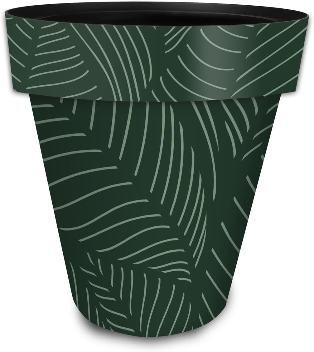Briarwood Lane Tropical Leaves Large Planter