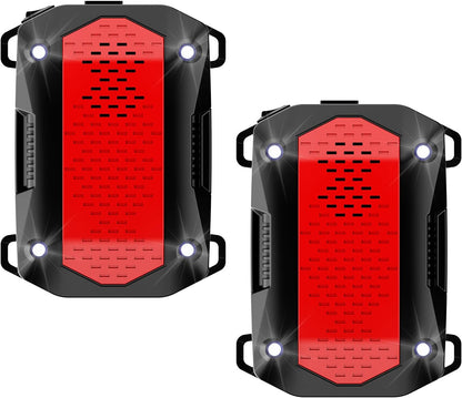Rodent Repellent for Car Engines, buzzkick 3 in 1 Ultrasonic Pest Repeller for Outside Rat Deterrent Outdoor Indoor Electronic Mouse Repellent Devices Keeping Rodents Out of Car House(2 Pack)
