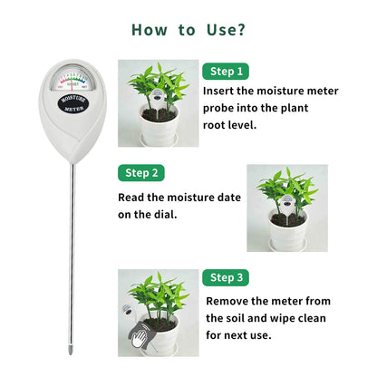 Censinda Soil Moisture Meter, Soil Moisture Monitor for House Plants, Soil Hygrometer Moisture