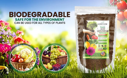 Organic Molasses for Plants - Horticultural Molasses - Ideal for Traditional & Hydroponic Gardening, for Indoor & Outdoor Plants (4 QUARTS)