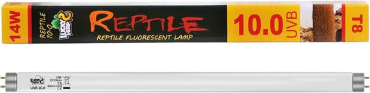 LUCKY HERP 15inch 14W T8 UVB 10.0 Reptile Light, UVA UVB Bulb, Fluorescent Lamp for Reptiles Amphibian