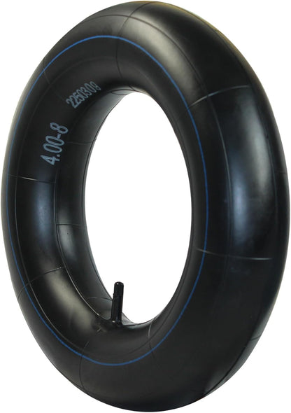 Libereco 2 Pack 4.8/4.0-8 TR13 Straight Valve Inner Tube ¨C Compatible with Lawn Mowers, Carts, Trailers, Wheelbarrows ¨C Heavy Duty Rubber Tube