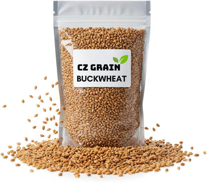 Buckwheat Seeds for Planting - Cover Crop, Grain, Bee Pasture, Pollinator, Wildlife Seed (50 Pounds)