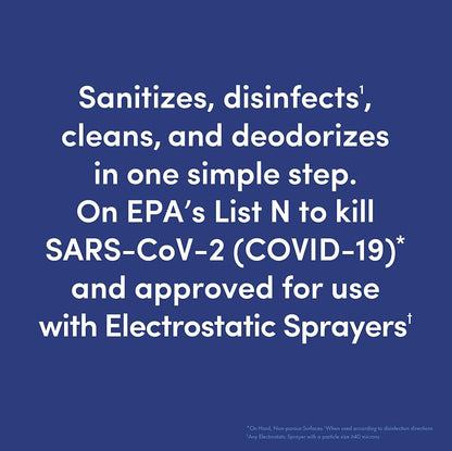 Bioesque Botanical Disinfectant Solution, Heavy Duty Broad-Spectrum Disinfectant, Kills 99.9% of Bacteria, Viruses*, Fungi, & Molds, 5 Gallon (Pack of 1)