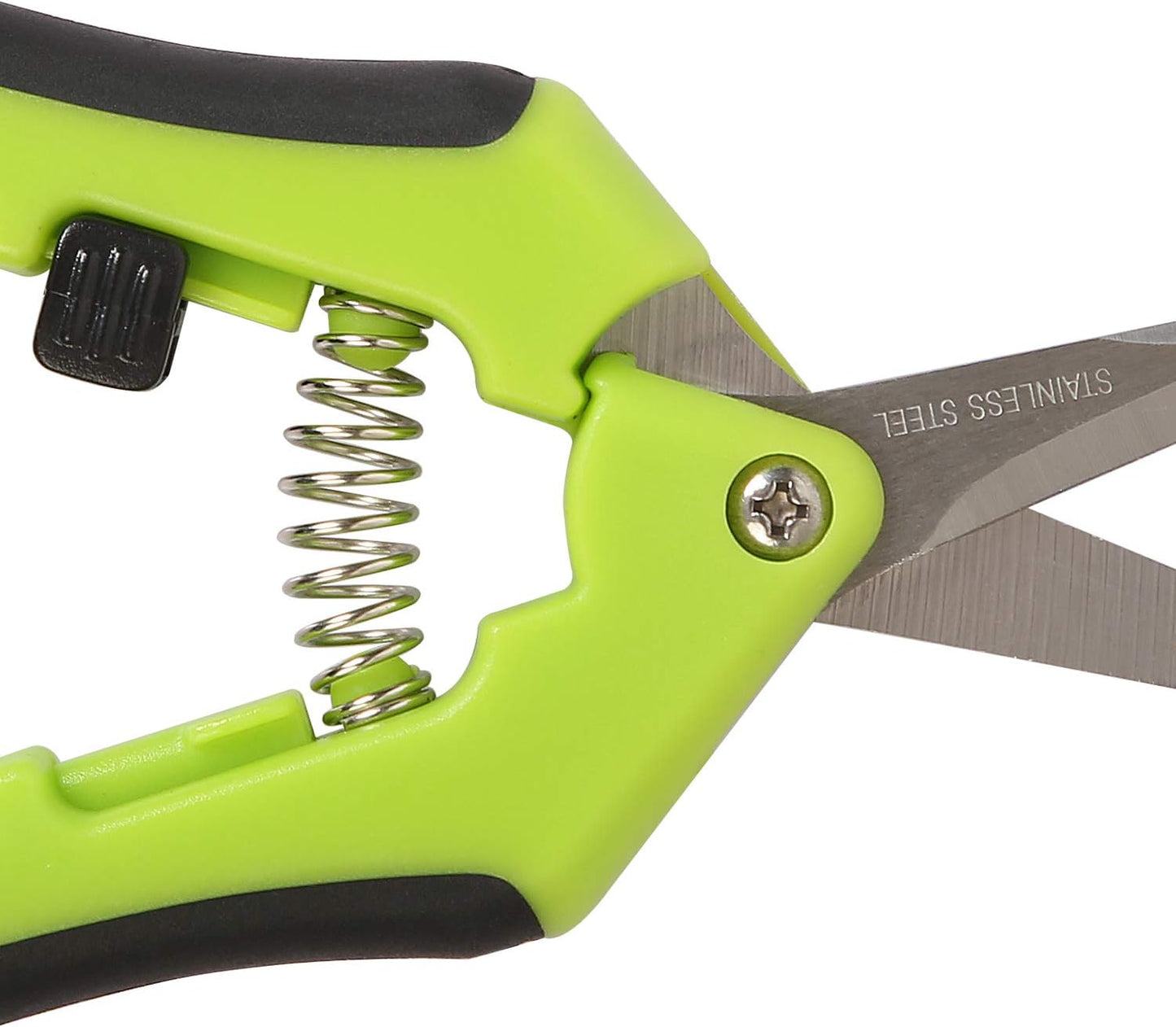 KEILEOHO 12 Pack 6.5 Inch Bud Trimming Scissors, Professional Stainless Steel Gardening Hand Pruners Micro-Tip Pruning Snips with Straight Blades for Trimming Garden Herb Plants Flowers