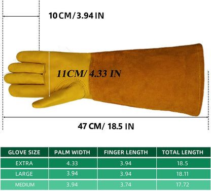 3-in-1 Gloves for Gardening, Farming & Cleaning, Stab-Proof, Anti-Slip, Wear-Resistant, Comfort, Breathable, Durable