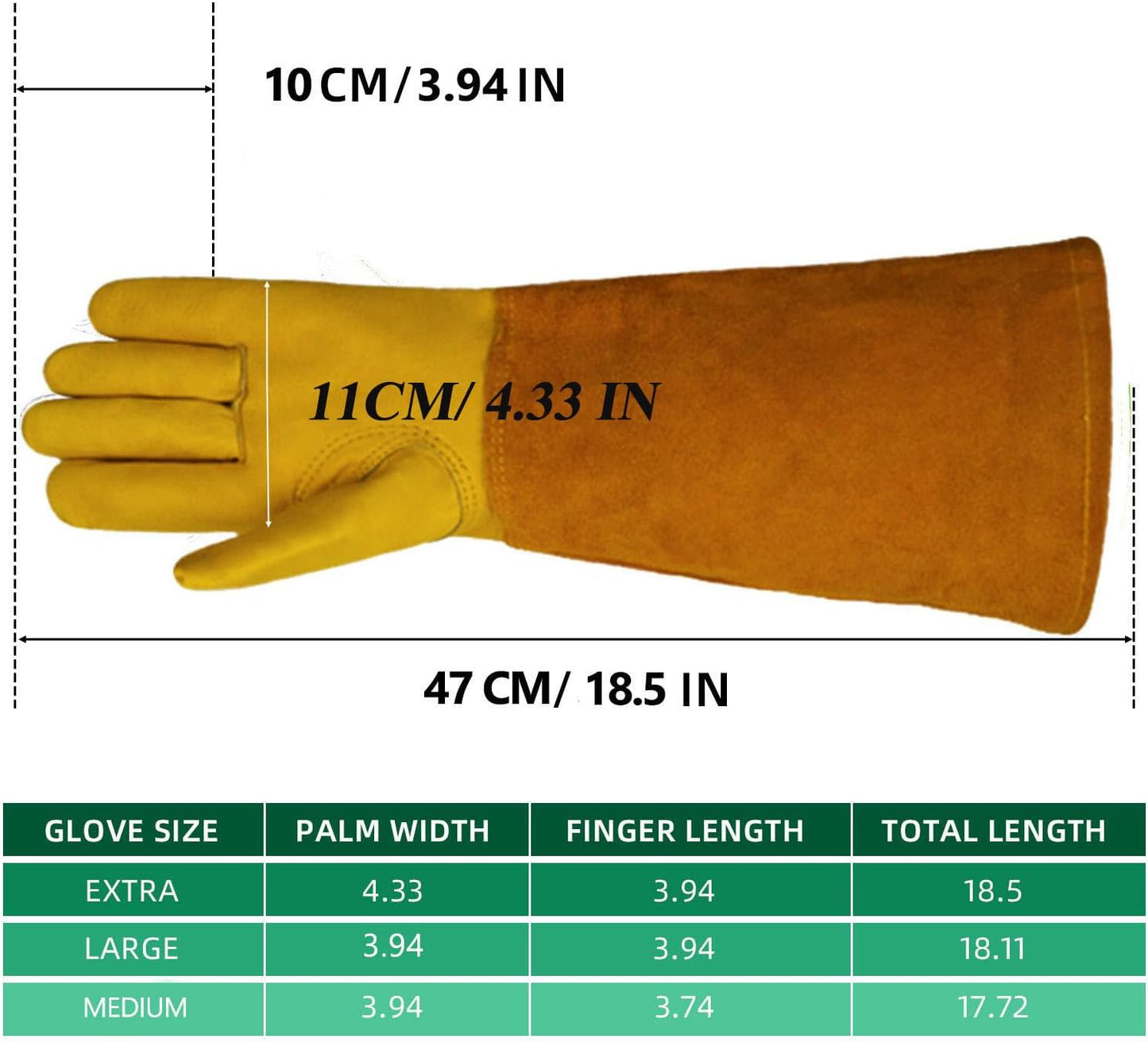 3-in-1 Gloves for Gardening, Farming & Cleaning, Stab-Proof, Anti-Slip, Wear-Resistant, Comfort, Breathable, Durable