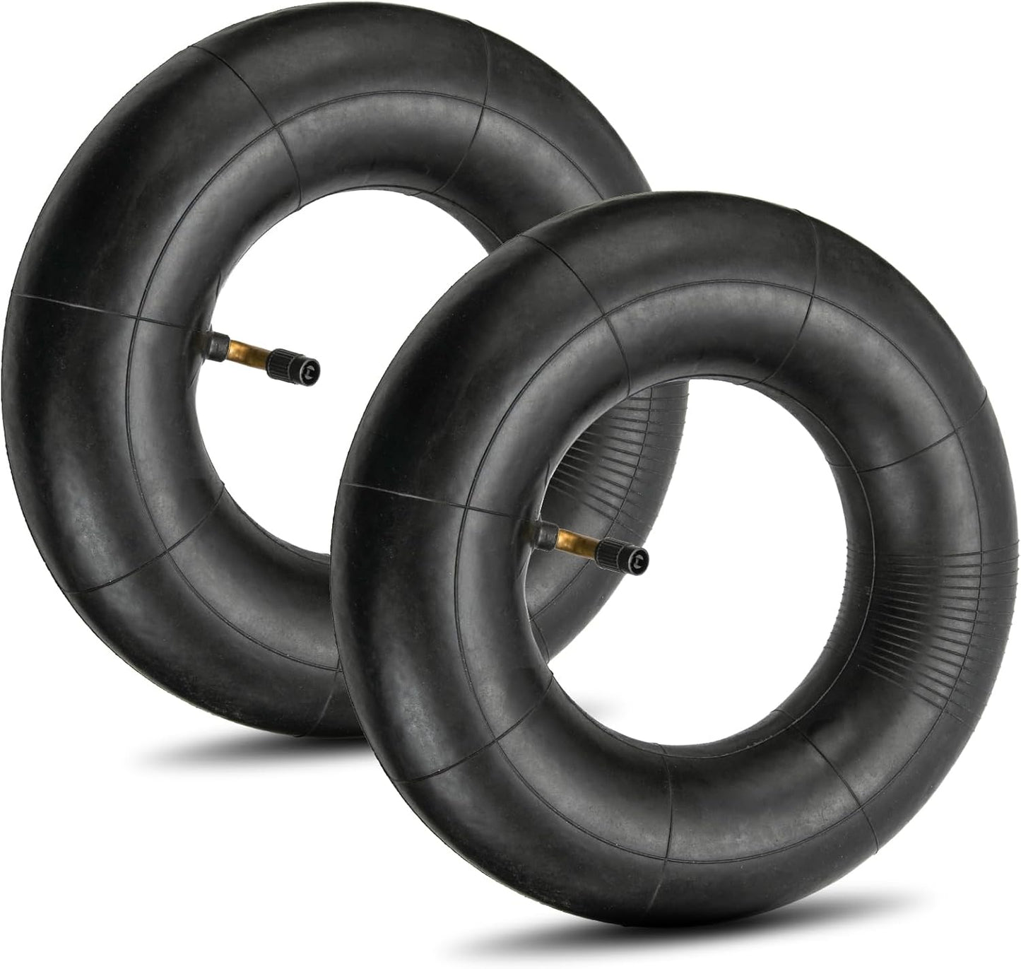 11x4.00-5 Inner Tube 11x4.50-5 11x6.00-5 Heavy Duty Replacement Tire Tubes with Bent Valve Stem for Wheelbarrows, Mowers, Hand Trucks - 2 Pack