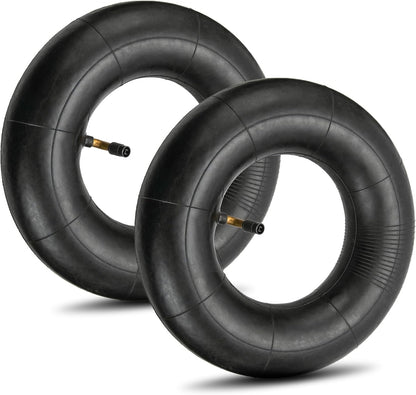 11x4.00-5 Inner Tube 11x4.50-5 11x6.00-5 Heavy Duty Replacement Tire Tubes with Bent Valve Stem for Wheelbarrows, Mowers, Hand Trucks - 2 Pack