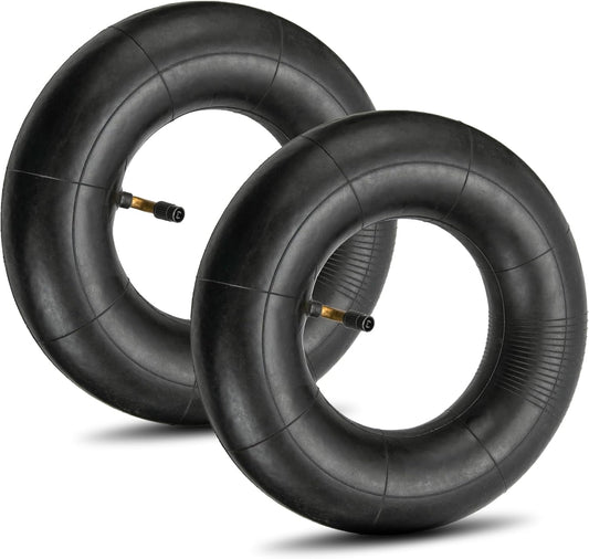 11x4.00-5 Inner Tube 11x4.50-5 11x6.00-5 Heavy Duty Replacement Tire Tubes with Bent Valve Stem for Wheelbarrows, Mowers, Hand Trucks - 2 Pack