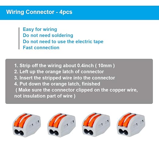 UL Recognized 24V LED Driver Dimmable, 120V to 24 Volt Transformer Triac Dimming Power Supply IP67 Waterproof, 1.7A DC Adapter AC Dimmable for LED Strip Light