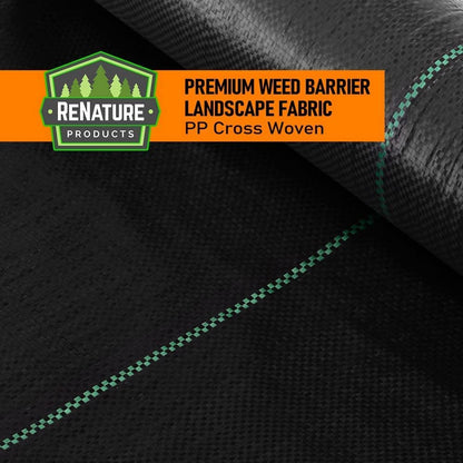LAVEVE Heavy Duty Weed Barrier Landscape Fabric 4FT x 100FT