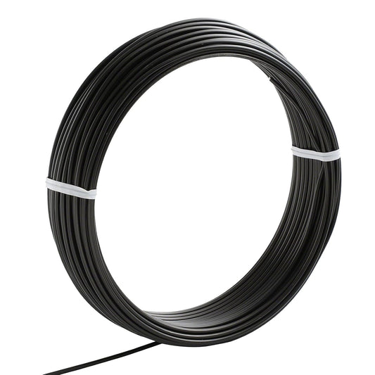 Wazakura 150 gr Black Anodized Aluminum Bonsai Training Wire Made in Japan (2 mm, Black)