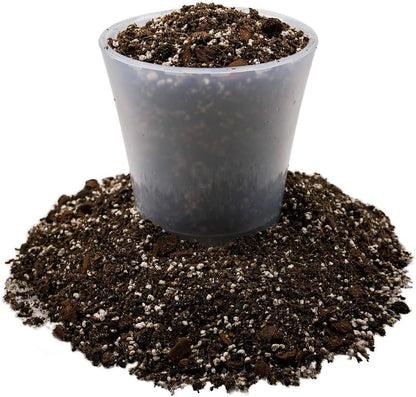 Gardenera Premium Dahlia Potting Soil Mix - Ideal for Growing Vibrant and Healthy Dahlias - 1 Quart