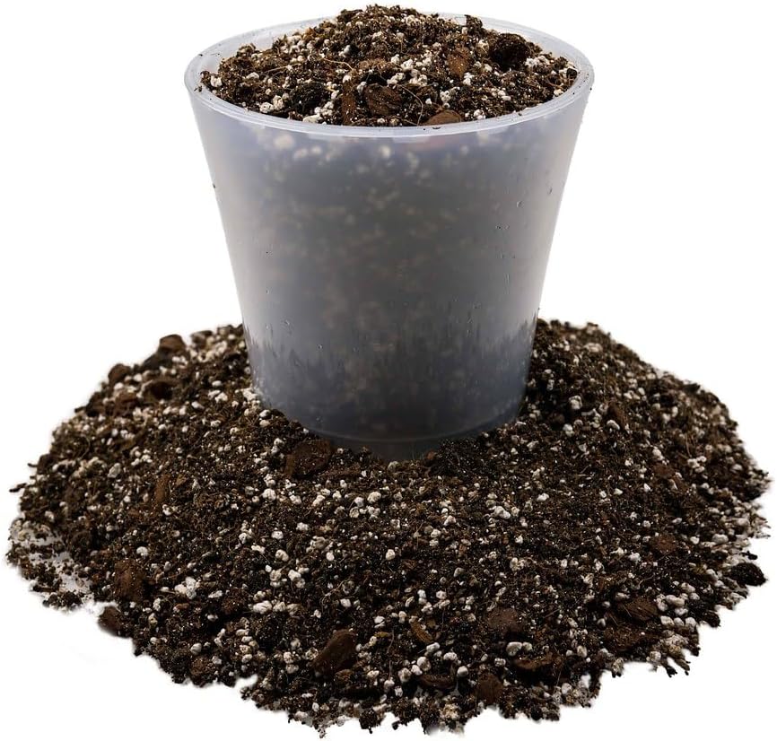 Gardenera Premium Dahlia Potting Soil Mix - Ideal for Growing Vibrant and Healthy Dahlias - 3 Quart