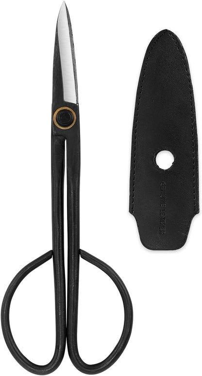 VISEMAN Japanese Bonsai Shears-Long Handle Gardening Scissors for Bonsai Trimming, Bonsai Scissors