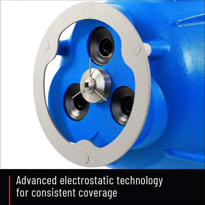 Hurricane ES Electrostatic Corded ULV Hand Carry 1-Gallon Fogger Adjustable Particle Size 10-50 Microns