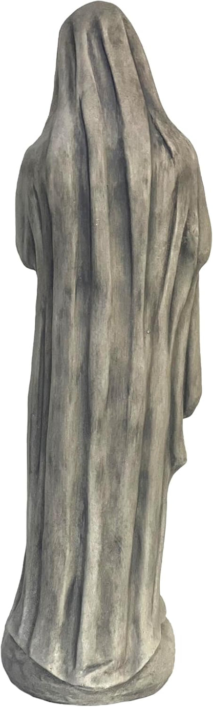 Galt International Virgin Mary Praying Blessed Mother Garden Statue 32" Religious Resin Statue Holy Queen of Heaven
