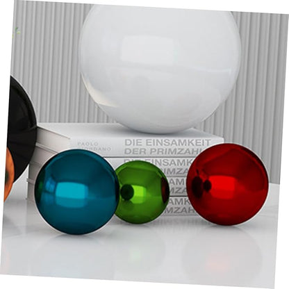 Garden Reflective Ball Mirror Gazing Ball Greenery Decor Floating Polished Gazing Decorative Garden Gazing s Outdoor Spheres Metal Stainless Steel Mirror Wall