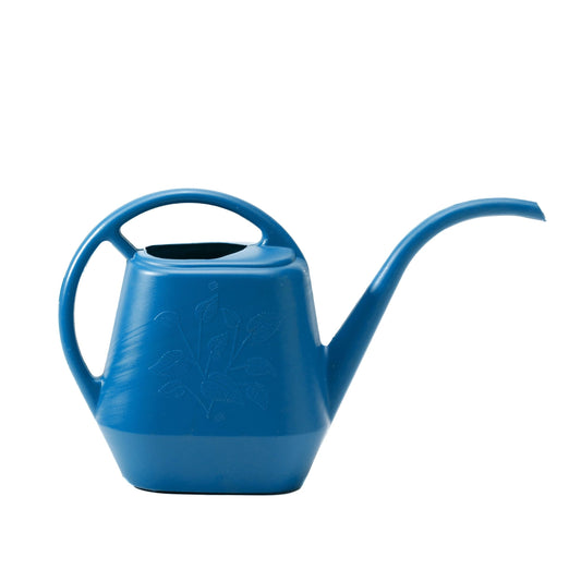 Bloem Aqua Rite Watering Can: 56 Oz - Classic Blue - Large Capacity, Extra Long Spout, Durable