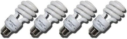 SunBlaster SL0900151 13 Watt Indoor Energy-Efficient Plant Grow Light Set with 4 CFL Lightbulbs for All Year Usage in Home