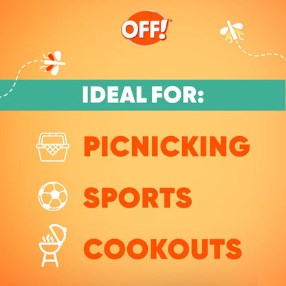 OFF! Family Care Insect & Mosquito Repellent, Bug Spray Containing 15% DEET, Protects Against Mosquitoes, 4 Oz, 2 Count