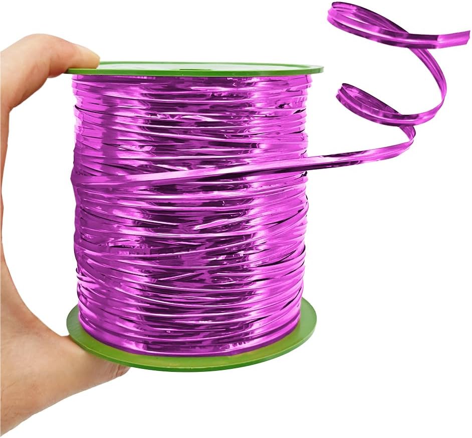 HAHIYO 350Yards/1050Feet/320M Rose Red Metal Twist Ties for Bread Candy Coffee Plant Garden Cellophane Treat Bags Gift Wrapping Plastic Halloween Party Cake and Craft Projects