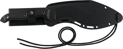 CRKT Clever Girl Kukri Compact Machete: Heavy Duty Powder Coated SK-5 Carbon Steel Blade, Textured G10 Handle with Sheath 2710