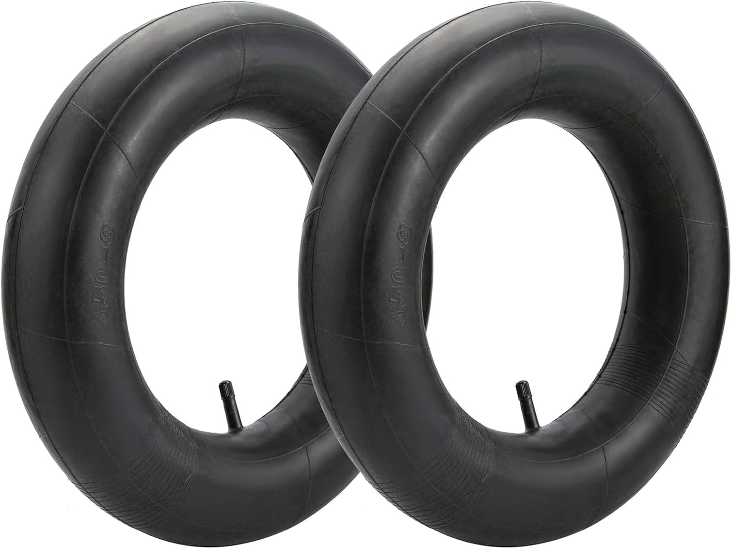 16x6.50-8 16x7.50-8 Inner Tubes, 2 Pack Heavy Duty Replacement Tire Inner Tubes with Straight Valve Stem for Wheelbarrow, Lawn Mower, Tiller, Tractor, Garden Cart, Golf Cart, Snow Throwers, etc