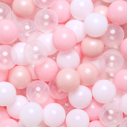 TRENDPLAY Plastic Balls for Ball Pits - Hollow Balls- Safe and Exciting Playtime - Perfect for Baby Pools, Birthday Party Decoration