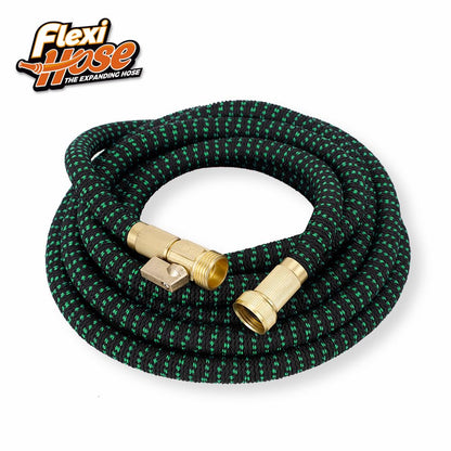 Flexi Hose with 8 Function Nozzle, 50FT - Lightweight Expandable Garden Hose, No-Kink Flexibility