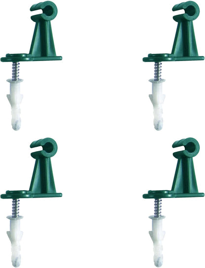 Green PVC Pot Trellis 57''x17.7 Metal Plant Stakes Climbing Plants Pack of 2