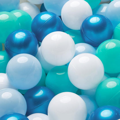 TRENDPLAY Plastic Balls for Ball Pits 2.2 Inch, Pack of 50 100 200 500 Hollow Balls, Perfect for Toddler Baby Pools,Party,Festival Decoration