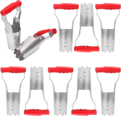 10 Pack Bulb Planter Tool - Bulb Transplanter with Marked Depth, Tulip Bulb Planter Tool - Versatile Tulip Plant Tools for Efficient Planting for Bulbs and Daffodils