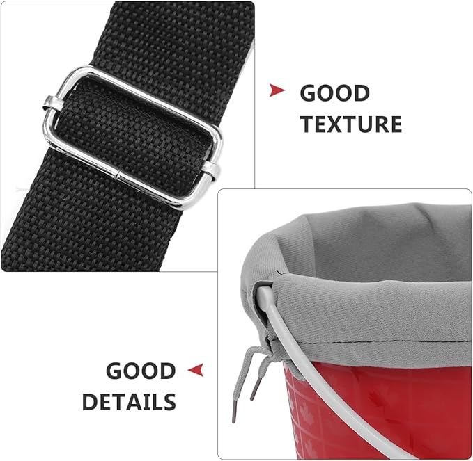 Portable Fruit Picker Basket with Adjustable Strap, Fruit Picker Pole Tool for Harvesting Cherries Blueberries and Tomatoes