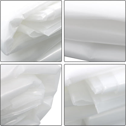 18 x 60FT Greenhouse Plastic Sheeting, 6 Mil Heavy Duty Clear Polyethylene Film, Covering for Gardening, Farming