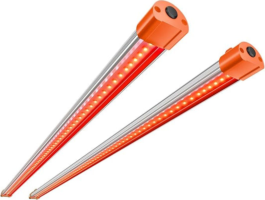 Spider Farmer SUPP-R60 660nm Deep Red Supplemental Light Bars 35.4" Long, Red Supplemental Light for Indoor Plants, Commercial Vertical Farming, Grow Tents