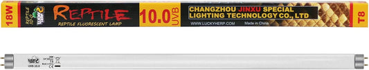 LUCKY HERP 24inch 18W T8 UVB 10.0 Reptile Light, UVA UVB Bulb, Fluorescent Lamp for Reptiles Amphibian