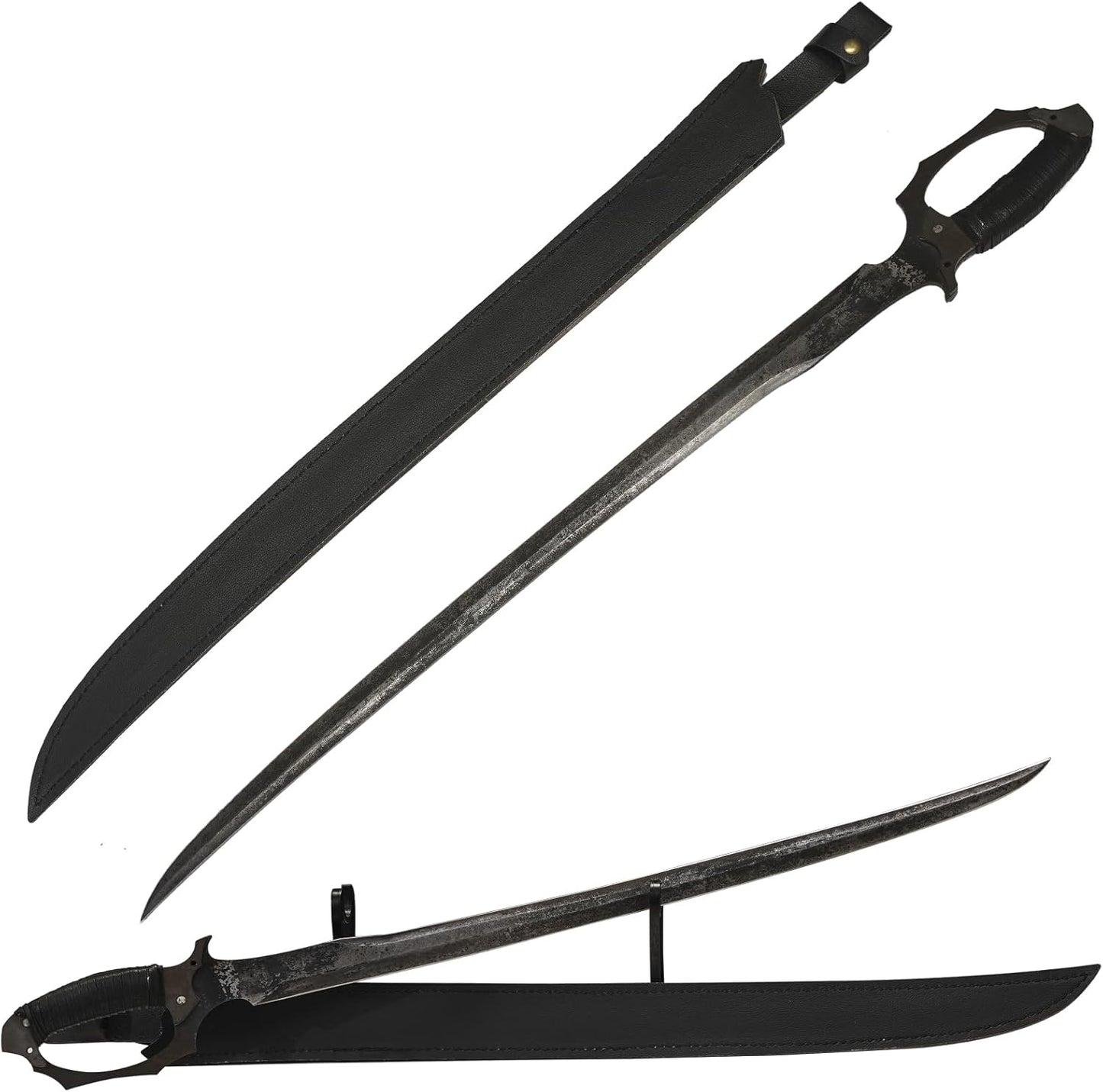 High Manganese Steel Blade Machete for Cutting Trees Heavy Duty Full Tang Outdoor Survival Hunting Tactical Sword