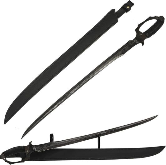 High Manganese Steel Blade Machete for Cutting Trees Heavy Duty Full Tang Outdoor Survival Hunting Tactical Sword