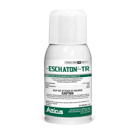 Atticus Eschaton TR Greenhouse Fogger (2oz Can) - (Compare to Beethoven) - Total Release Etoxazole Insecticide/Miticide - Kills Mites and Suppresses Whiteflies