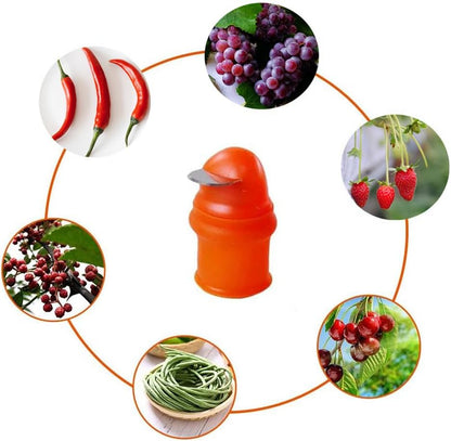 1 Set Garden Silicone Thumb Knife, Fruit and Vegetable Picking Thumb Knife Picking Knife Garden Tools for Plants Trimming