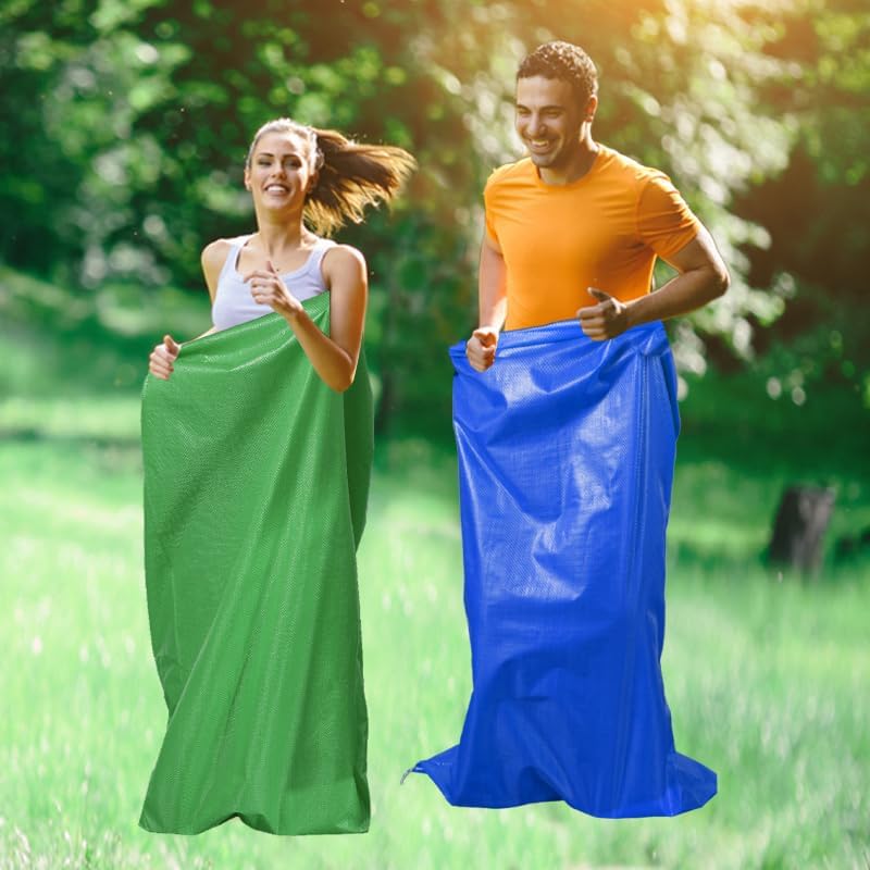 10Pcs Colorful Potato Sack Race Bags, Reusable Vegetable Storage Bags for Potato Tomato Onion Bean Storage