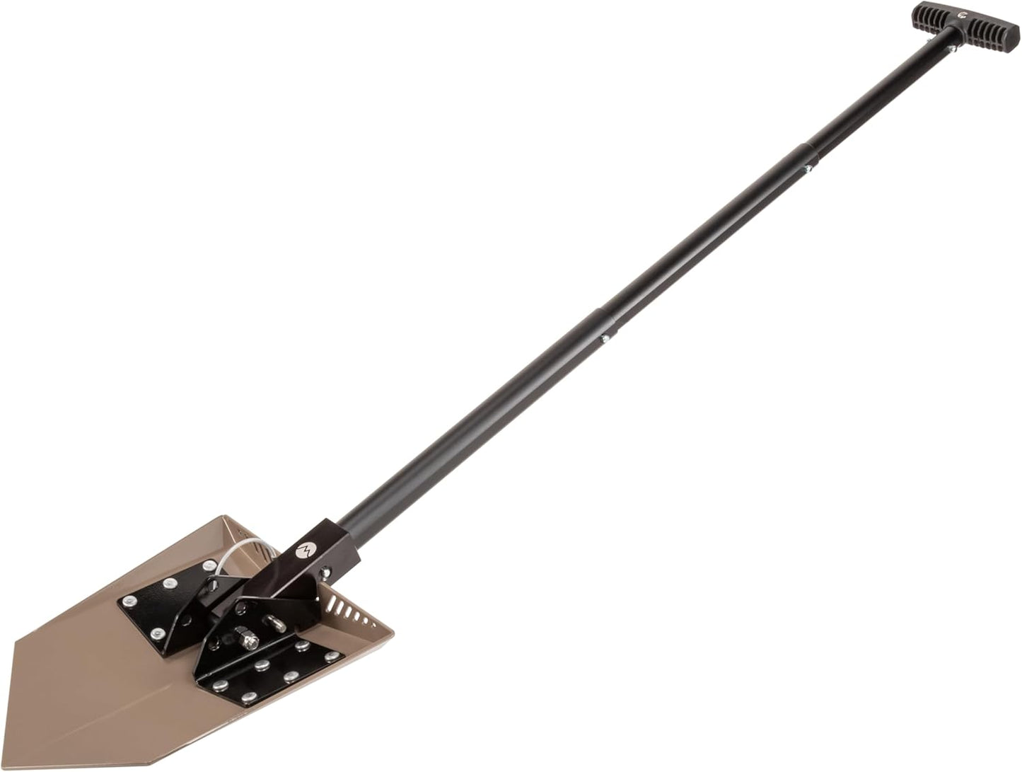 DMOS Delta Shovel - Collapsible Heavy-Duty Steel Folding Shovel for Camping, Overlanding, Survival, Military, Hunting, & Off-Road Use - Flat Dark Earth - Pro