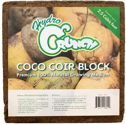 Supreme Horticulture Coarse Grade Perlite and Hydro Crunch Coco Coir Growing Media