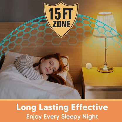 Mosquito Repellent Outdoor Patio, Outdoor Mosquito Repellent, Convenient to Apply, Protects 120 Sq Ft, Safe for Use Around Kids, Pets - 8P